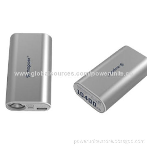 Portable Battery Charger with 10,400mAh Capacity